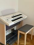 YAMAHA double keyboard organ