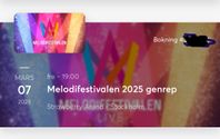 Melodifestivalen genrep 7 mars 2025