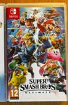 Super smash brothers:  Ultimate (Nintendo Switch)