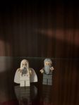 lego sagan om ringen gandalf och saruman 