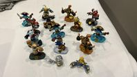 Olika skylanders och spel