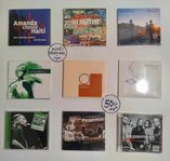 Samling CD-skivor från Trip Hop, World till Jazz