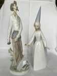 Lladro Fairy & Don Quixote.