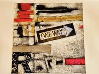 Canvas-konst - ONE WAY