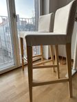 2 IKEA Henriksdal Bar Stools Barstolar - LIKE NEW