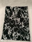 Tube scarf: Abstract design black marble 