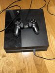 PS4 med en kontroll 