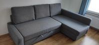 URGENT negotiable price sofa bed with mattrass