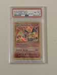 Charizard PSA 8#  Evolutions Prerelease Staff!