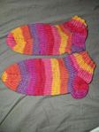 handstickade sockor 37-38