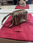 Valentino Garavani Rockstud Leather Clutch 