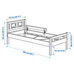 barnsäng: KRITTER, 70*160 cm