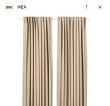 Beiga gardiner från Ikea 