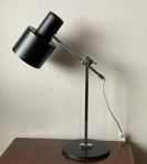 Bordslampa, metall, justerbar, 1960-tal