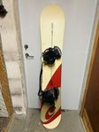 snowboard  158 cm  600kr