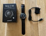 Sportklocka Garmin Fenix Sapphire 3 HR