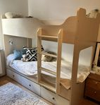 Våningssäng med förvaring! Bunk bed for children