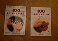 Musik bok 100 lätta låtar piano/keyboard och ukulele