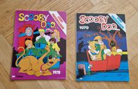 Barnböcker Scooby Doo Stora Presentalbum från 1978 & 1979