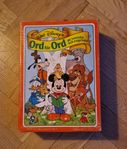 Ord för ord Svenska Engelska WaltDisney original förpackni