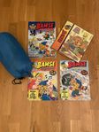 Bamse-set - sovsäck, tidningar för yngre barn och pärm