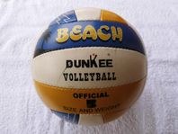 DUNKEE BEACH volleyboll LÄDER inklusive förvaringsnät