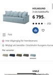 bäddsoffa Holmsund ikea 