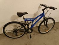 mtb cykel tum26 ,21vxl som ny rost fel fri 