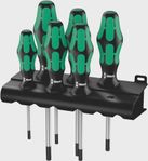 Wera Torx 367/6 Rack set 028062 T10-40 med ställ