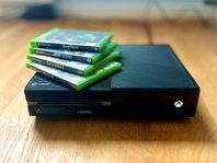 Xbox One + 4 spel