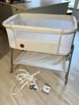 Bedside crib Lionelo Luna beige