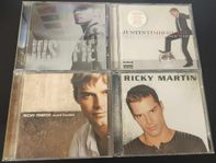 Justin Timberlake & Ricky Martin, cd-skivor