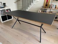 Department Loft Matbord - Antracit 90x200 cm