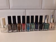 Nagellack 11 flaskor 