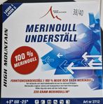 Underställ * 100% Merinoull * 38/40 * Julklapp!!