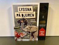 Barnbok: Lyssna på djuren av Martin Widmark. Bok med ljud