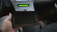 Carplay/Android Auto 7" extern display för äldre bilar