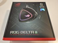 Asus ROG Delta ll Oöppnad, Elgiganten Kvitto. Nypris 2990kr