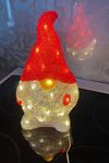 Tomte med LED-belysning