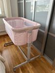 Moweo ALEX Bedside Crib Large, Rosa, spjälsäng