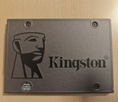 Kingston A400 2.5” SATA SSD-disk med 480 GB minne