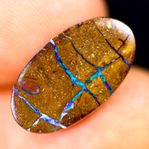 Natural Australian Boulder Opal - (Ädelstenar/Smycken)