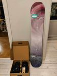 nitro spirit youth 137 cm snowboardpaket