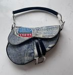 Cool Dior saddle bag i denim