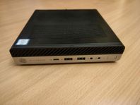 HP Elietdesk 800 G5 Mini Dator, i5, 16GB ram, 256 SSD