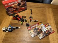 LEGO Ninjago Kais vassa motorcykel & Zane 70667