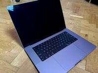 Macbook Pro med M1 pro, 16 tum 1TB 2021