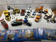 LEGO City komplett med figurer