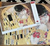 Komplett Pussel Gustav Klimt The Kiss Art 1000 bitar konst