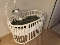 stokke sleepi säng V3, vit